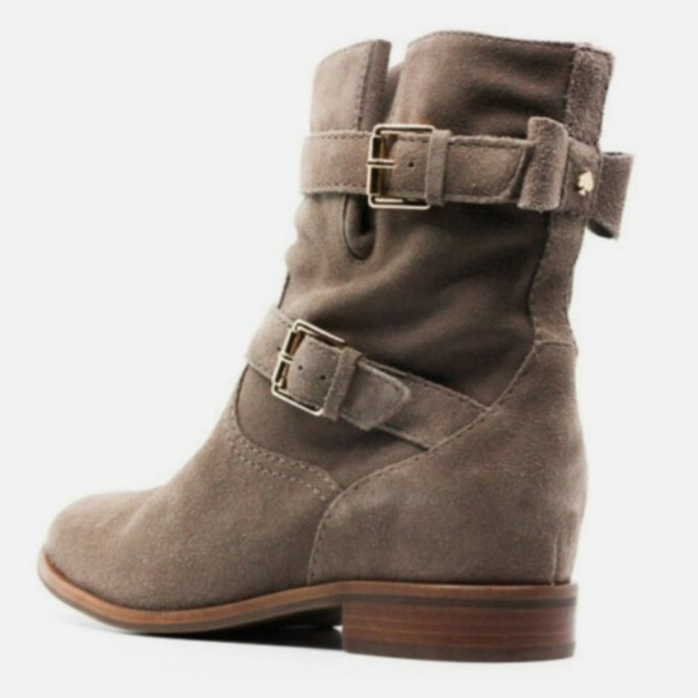 Kate Spade New York Sabina Buckled Booties Mousse -7.5 - Picture 6 of 12